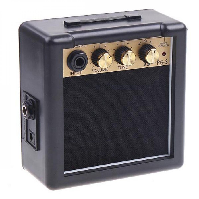 Amplifier Ampli Mini Gitar Listrik/ Amplifier Gitar Bass Elektrik Pg-3