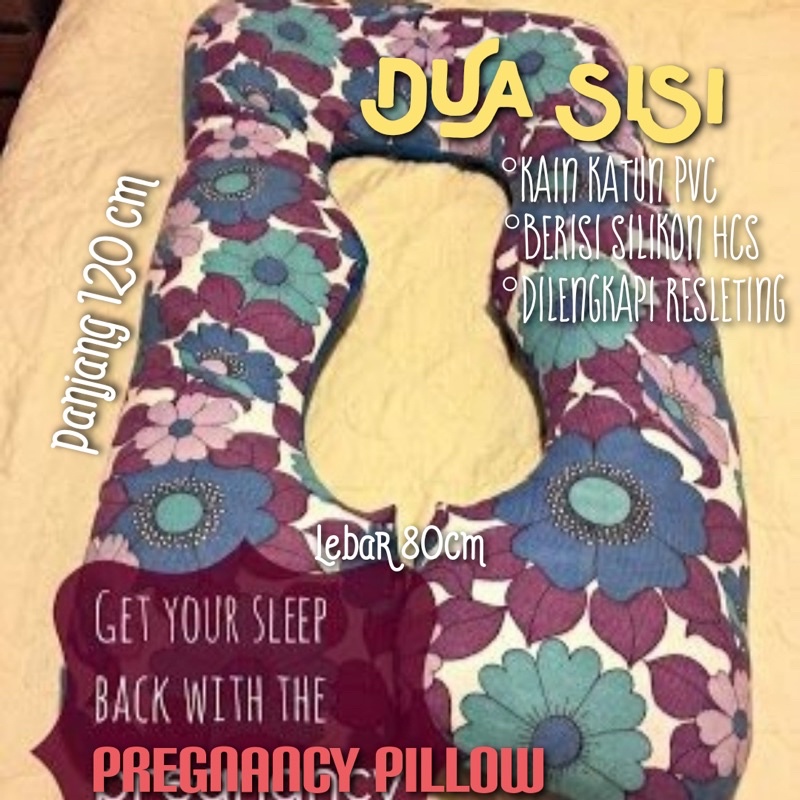 BANTAL IBU HAMIL MOTIF bahan katun  tebal dan lembut