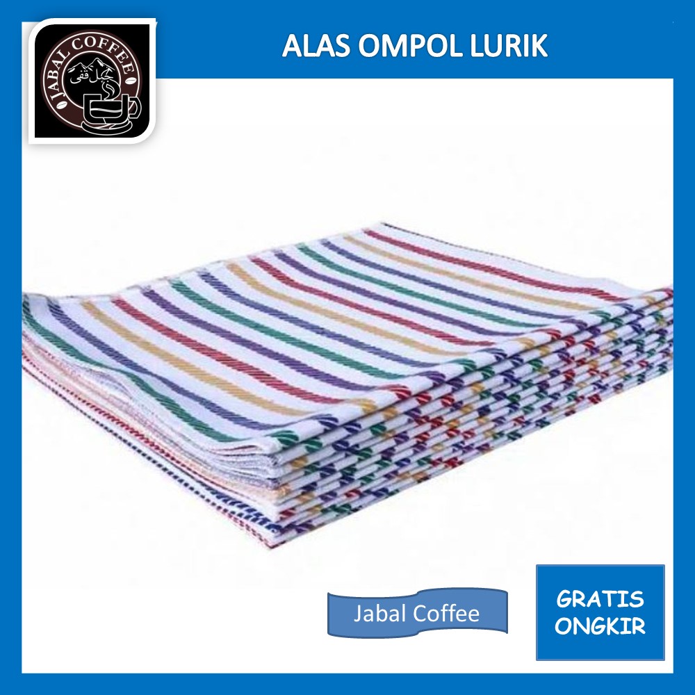 Perlak Kasur New Born Baby Anti Air / Alas Ompol Bayi Motif Lurik Halus Bahan Katun