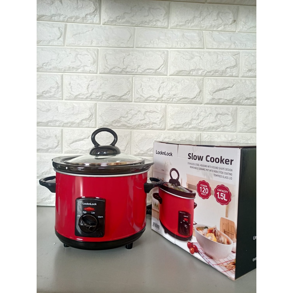 Slow Cooker Lock N Lock - EJP136RED