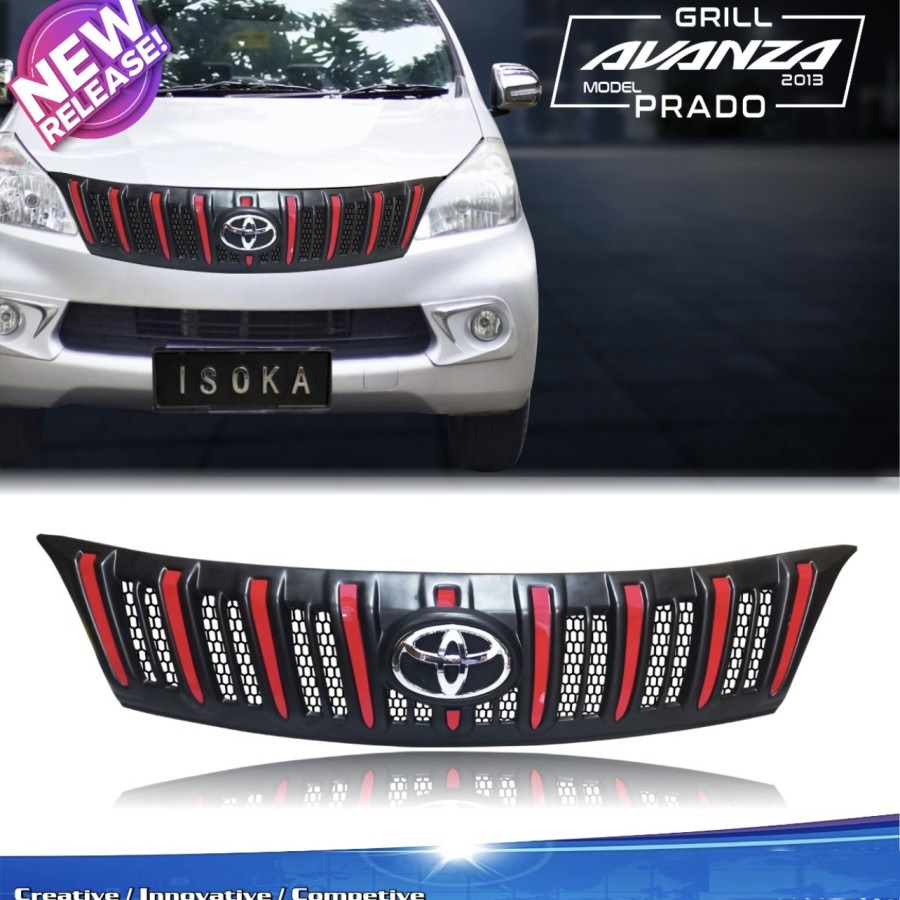 Grill Mobil Avanza 2013- 2014 model Prado