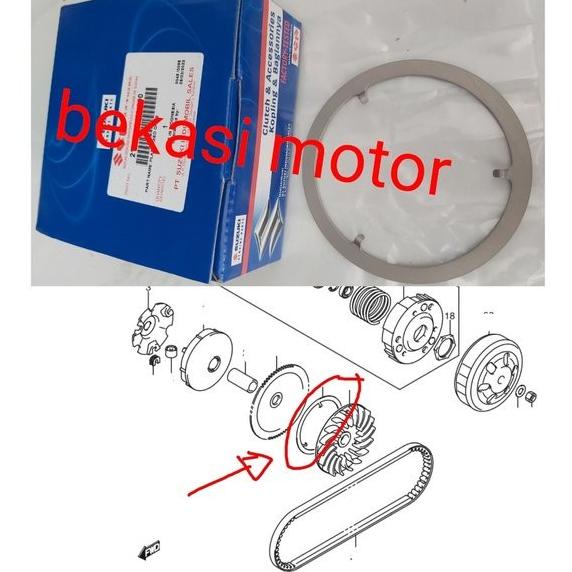 promo Motor Sparepart Motor plate drive plat kipas roller suzuki nex lets