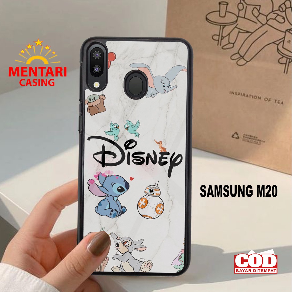 Casing Samsung M20 Case Samsung M20 Stich Terbaru Terlaris Hardcase Softcase Glosy Mentaricasing