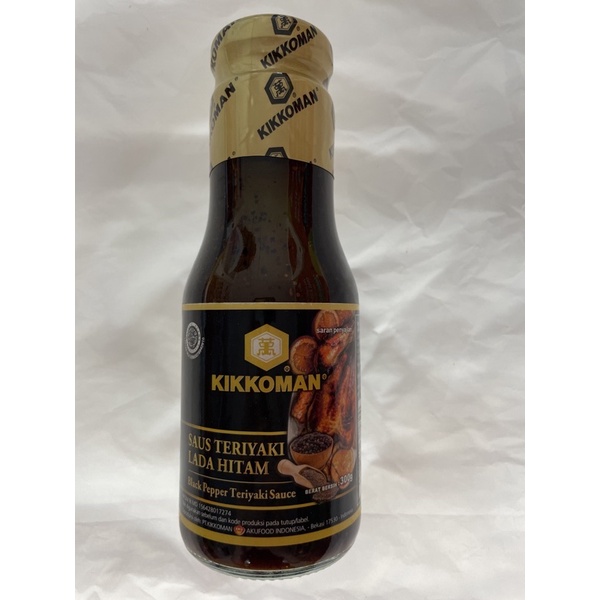 

Kikkoman Saus Teriyaki Lada Hitam 300gr