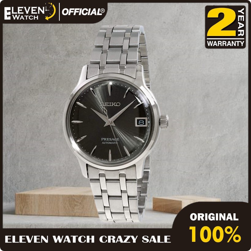 [Promo] Jam Tangan Pria Seiko SRP837J1 Presage Espresso Martini Automatic Original Garansi 2 Tahun [