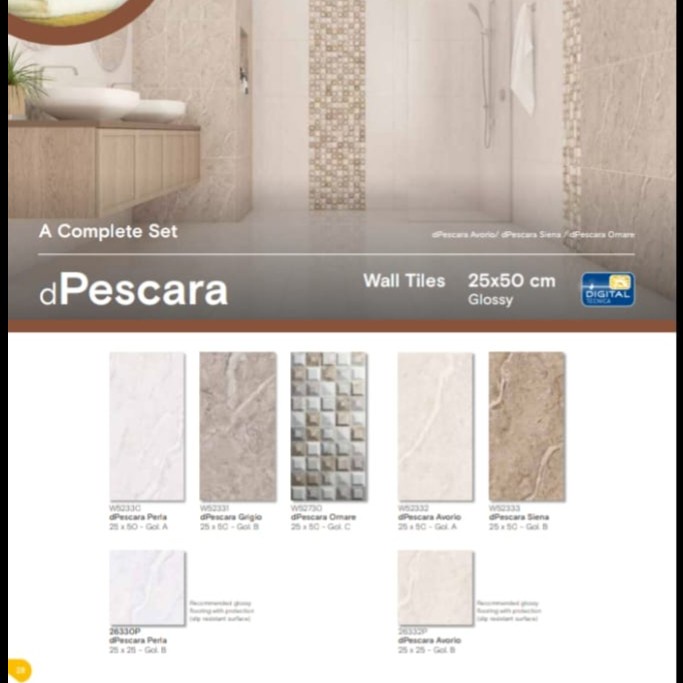 ROMAN KERAMIK dPascara 25x50