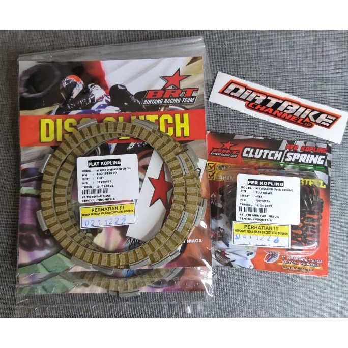 Paket Kampas & Per Kopling BRT CRF 150