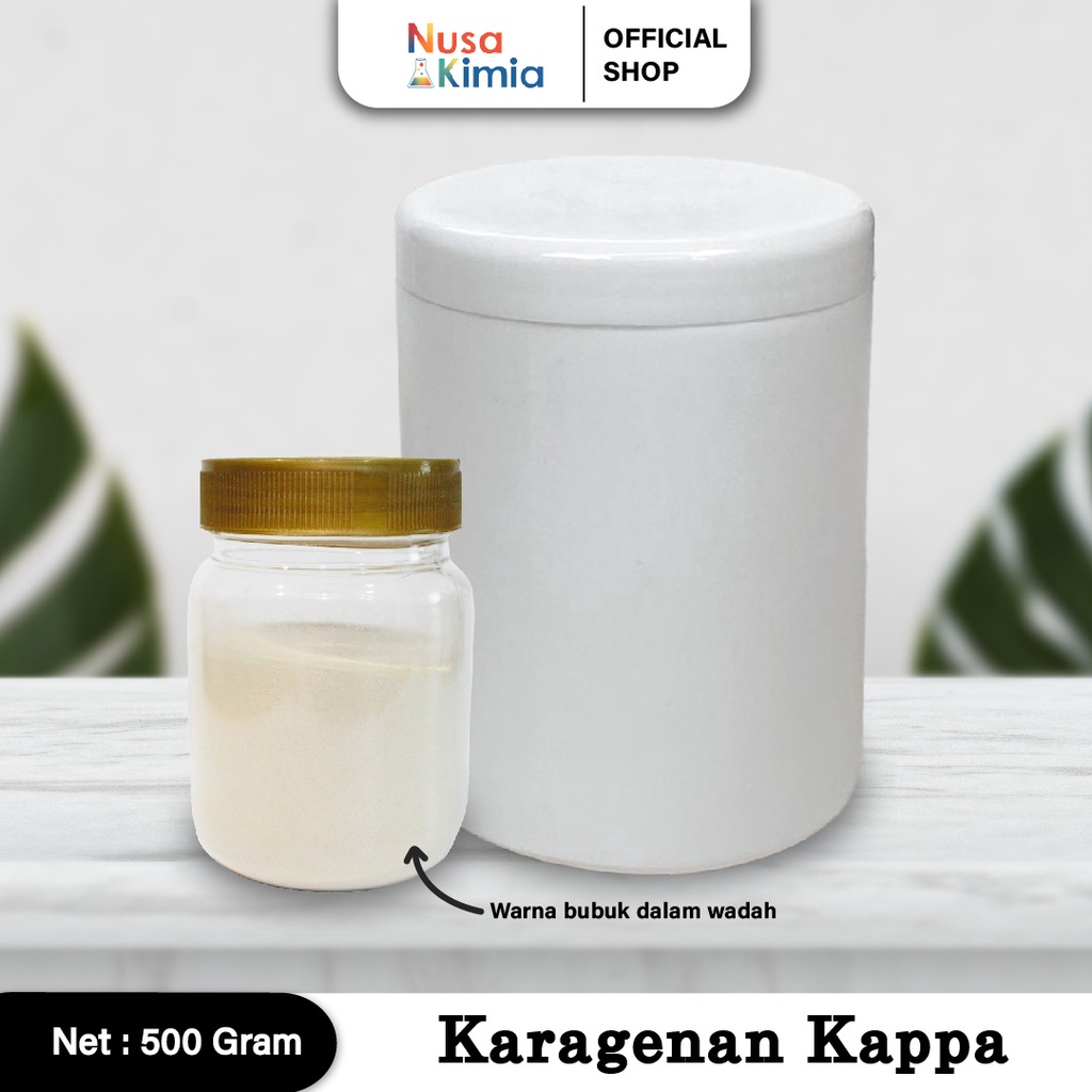 Tepung Carrageenan Kappa Food Grade - Pengenyal Makanan 500 Gram