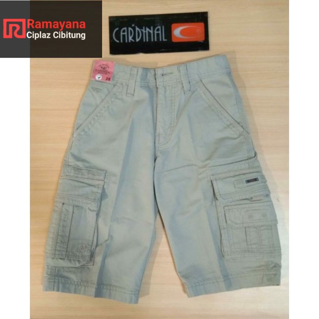 Celana Cargo Pendek Cardinal / Original / Ramayana Cibitung