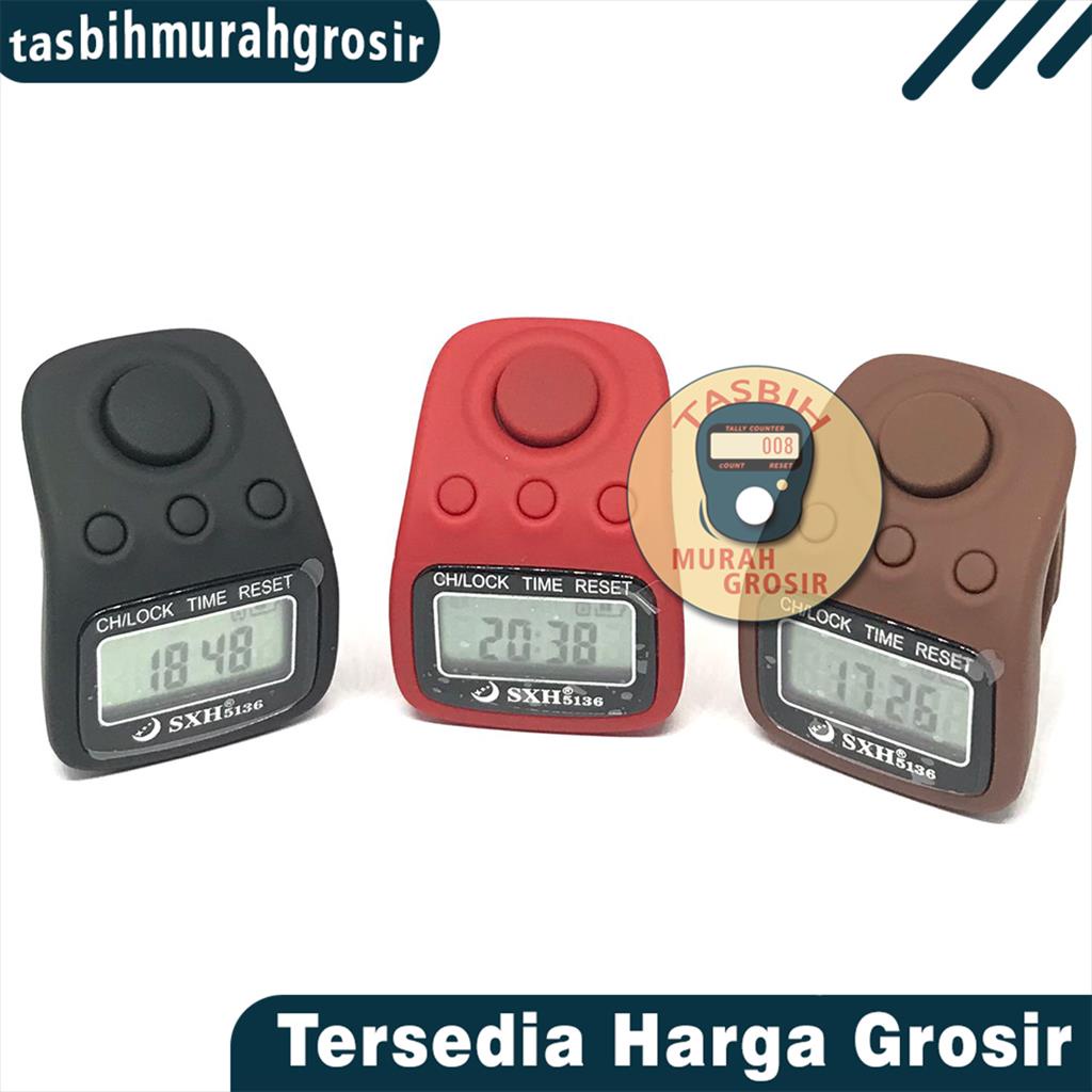 Tasbih Digital Rechargeable 6 Saluran Generasi (New)