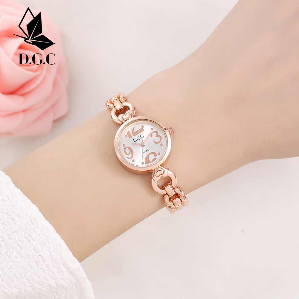 ✨DGC✨Jam tangan wanita rantai tren fashion Korea / jam tangan rantai literal karakteristik W245
