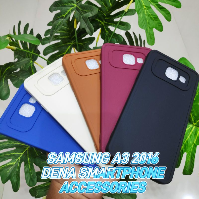 Soft Case Samsung A3 2016 Samsung A310 ProCam Luxury Matte Case