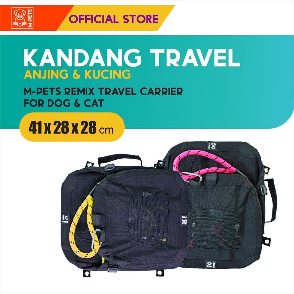 M-Pets Remix Travel Carrier 2IN1 / Kandang Travel Hewan