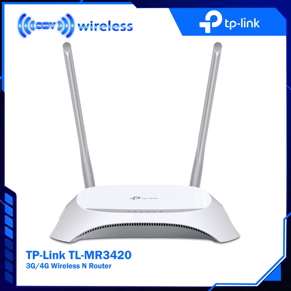 TPLINK TL-MR3420 3G/4G Router N Wireless