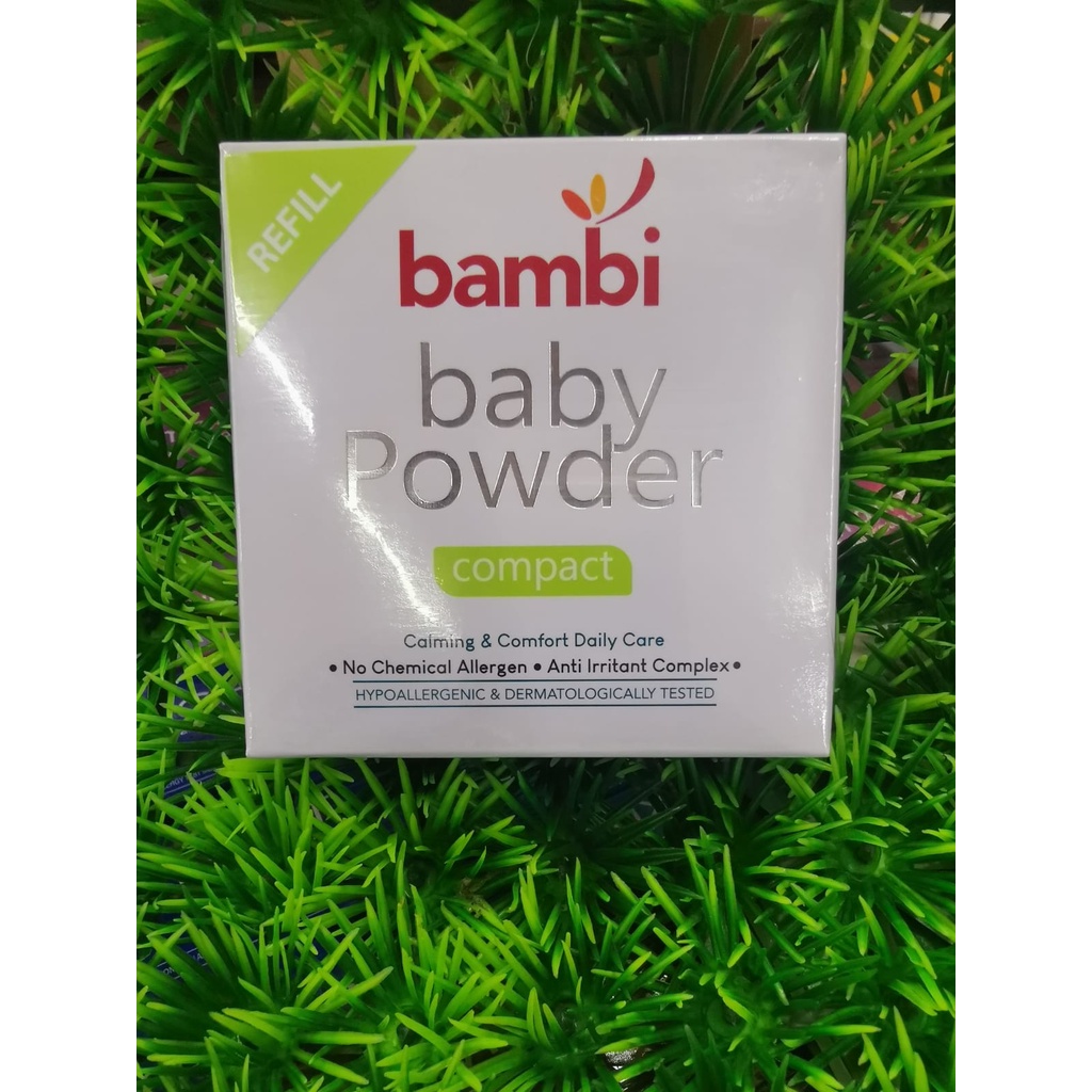 Bambi Baby Powder Refill + Puff