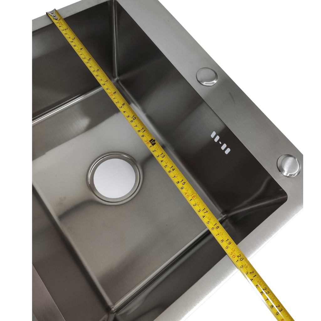 Bak Cuci Piring Stainless 52Cm x 43Cm + Afur + Selang (G7207)