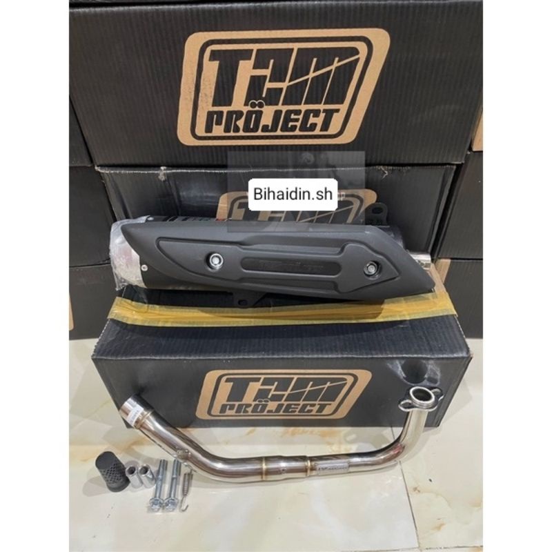knalpot tzm project standar racing vario 125/150  old(2017 kebawah)