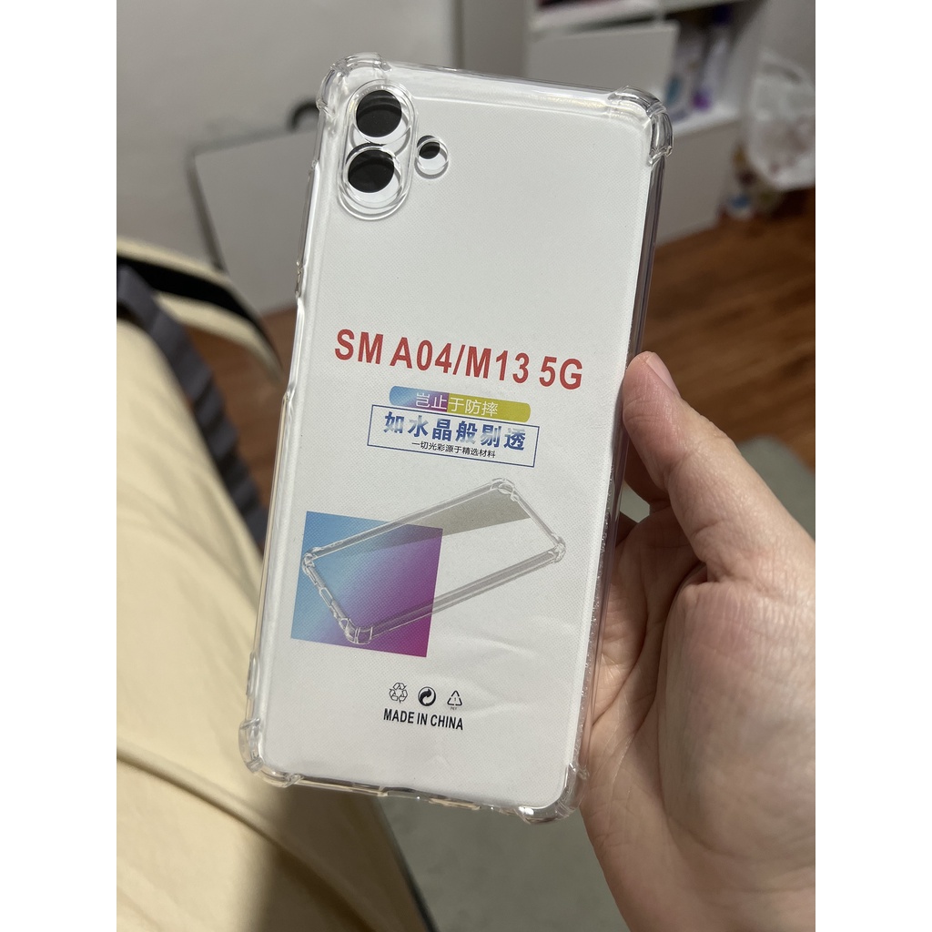 Soft Case Silikon Samsung A05 Samsung A05s Samsung A04s Samsung A04 Samsung A04e Bening Transparant Airbag Anti Crack Tebal