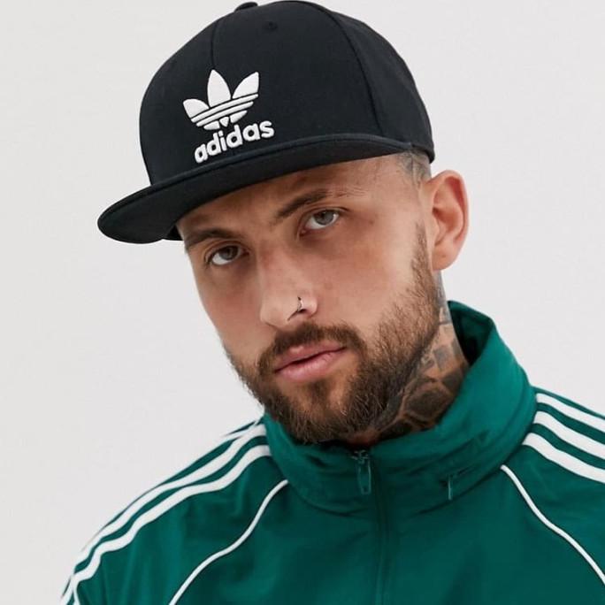 Topi Adidas Originals Trefoil Snapback Hat Black DV0176 ORIGINAL