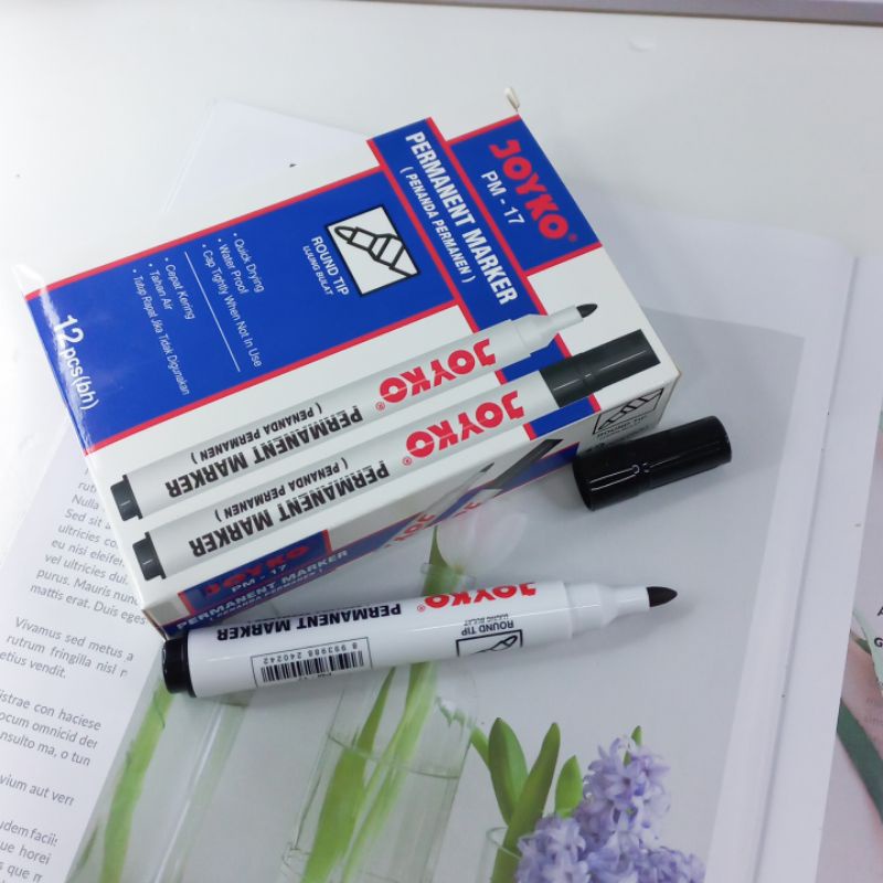 

RK Spidol Joyko permanent / Spidol Joyko White board (1 pack isi 12 pcs)