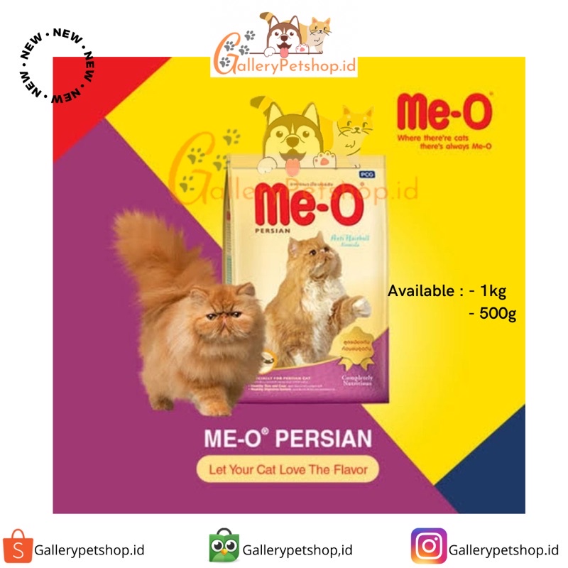 Jual Me O Persian Dry Food Repack Kg Makanan Kucing Kering Meo