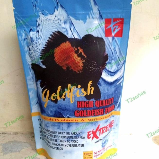 T2 goldfish food extreme growht