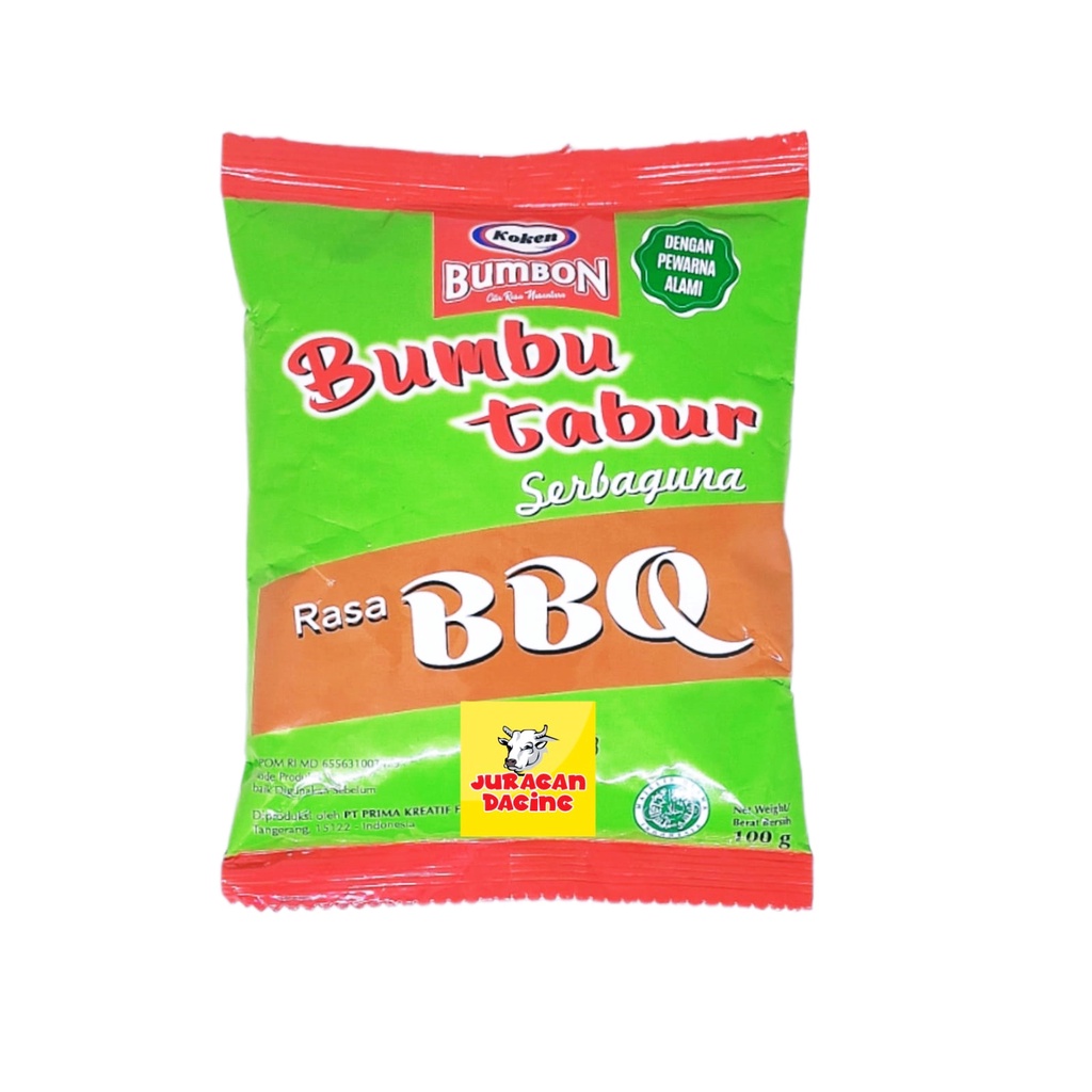 

Koken Bumbon Bumbu Tabur Serbaguna Rasa BBQ 100gr