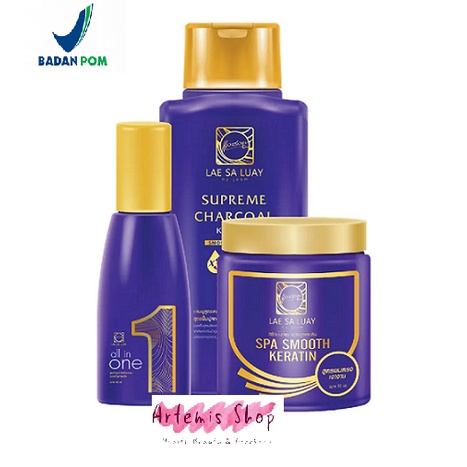 CUCI GUDANG LAE SA LUAY HAIR TREATMENT / HAIR SPA / KERATIN / SHAMPOO BPOM[Ready] Lae Sa Luay