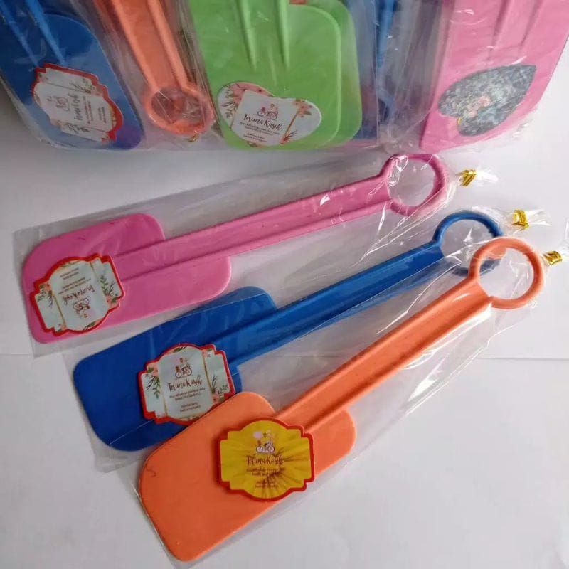 SOUVENIR SODET KEMASAN PLASTIK // SOUVENIR PERNIKAHAN // SPATULA KEMAS