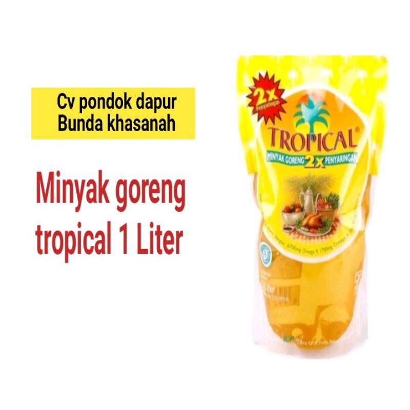 

minyak goreng tropical 1 liter 2x penyaringan murah