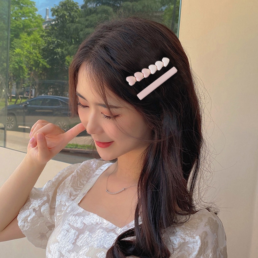 Aksesoris Jepit Rambut Poni Model Duckbill Untuk Wanita