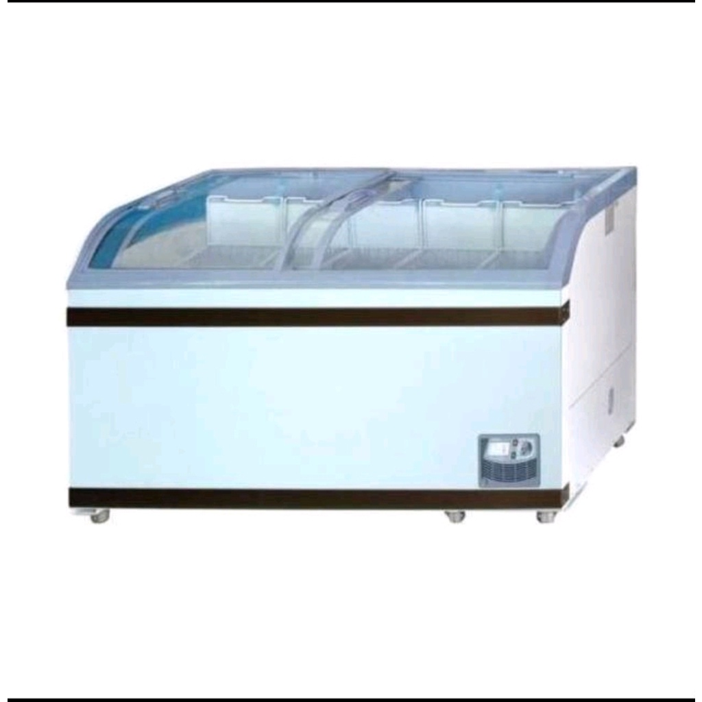 KULKAS BOX CHEST FREEZER KACA GEA 500 LITER TYPE SD 500 BY