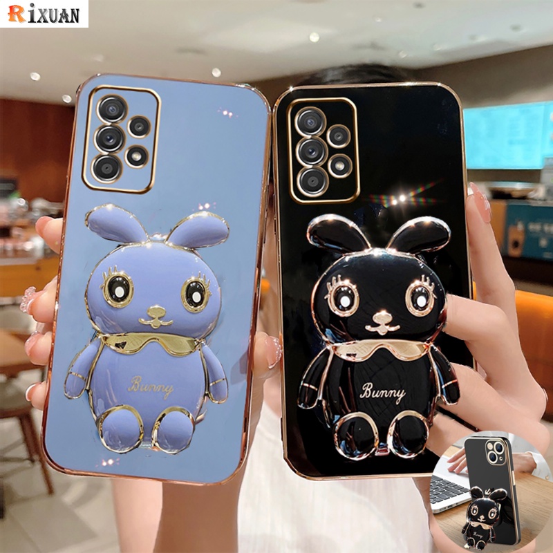 Soft Case Silikon Desain Kelinci Untuk Samsung A13 4G A04S A04 A03 A03S A23 A02S A21S A12 A11 A20S A52 A52S A50 A50S A30S M11 M12