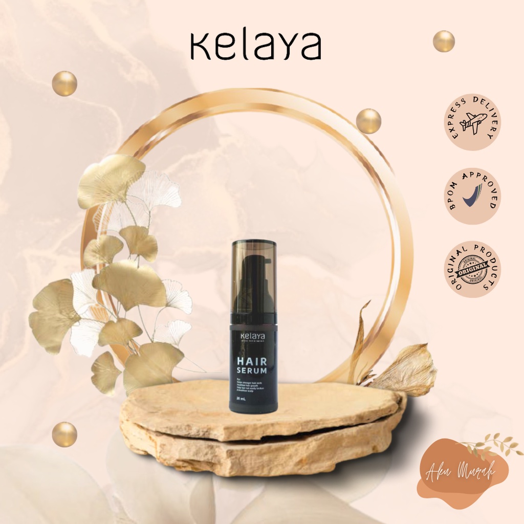 KELAYA Hair Treatment Shampoo / Hair Serum / Minyak Kemiri  Series