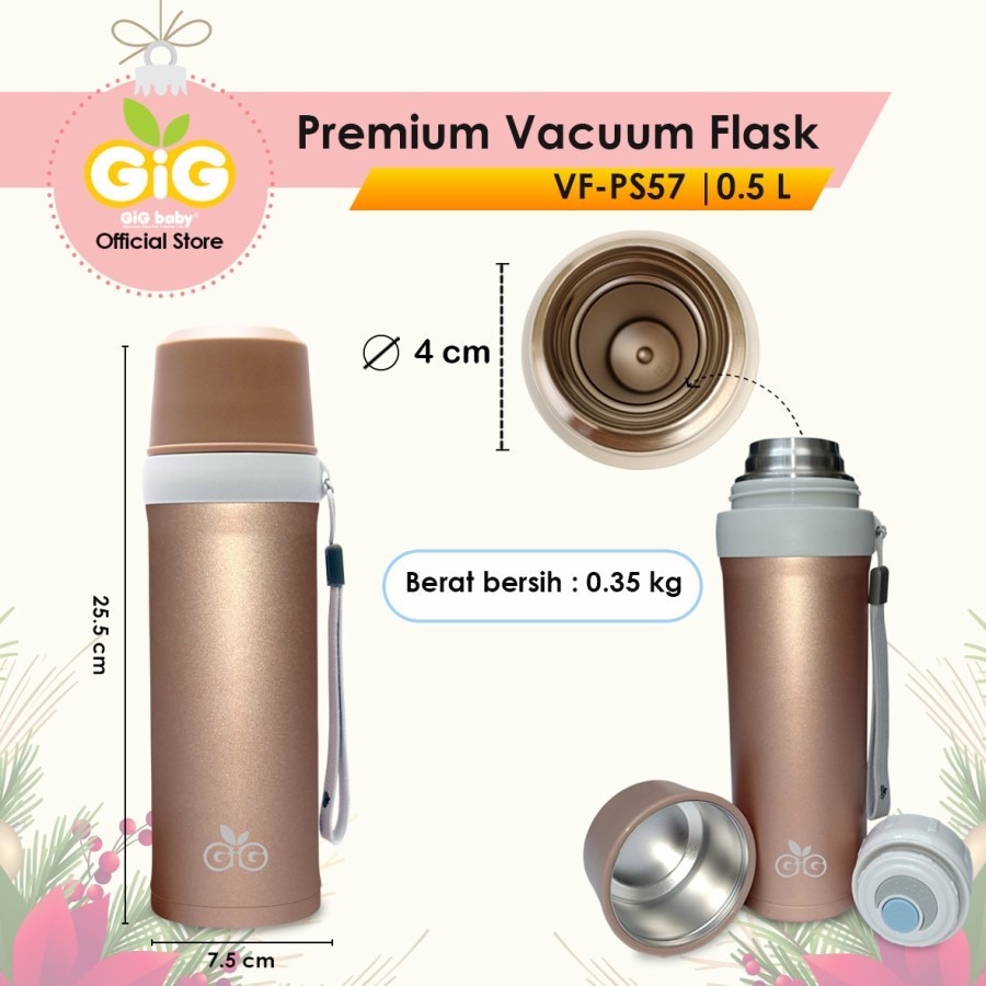 GIG BABY PREMIUM VACUMM FLASS 500ML