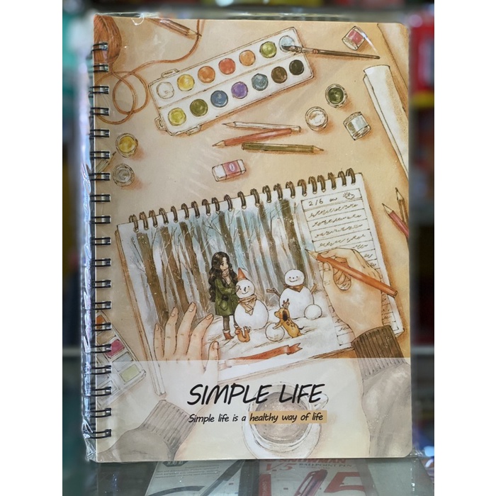 

Jurnal Note Book Spiral B5-60