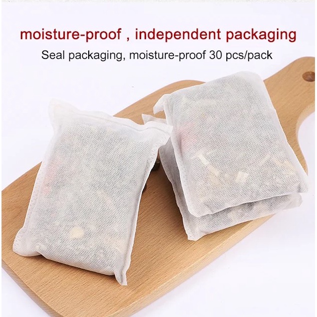 【10 PCS】Wormwood Foot Bath Spa Bag/Tas Mandi Kaki Wormwood/Tas Detoks Herbal Kaki Perawatan Buat Rendam