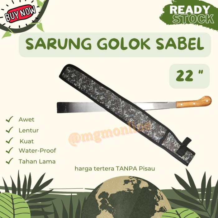 Sarung Golok Kotak Sabel Tramontina 26630/022 machete cover model PRO