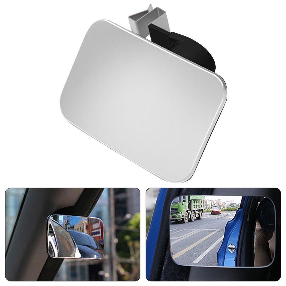 R-flower Interior Rear View Mirror Universal Kaca Mata Belakang Berkendara Aman Blind Spot Mirror