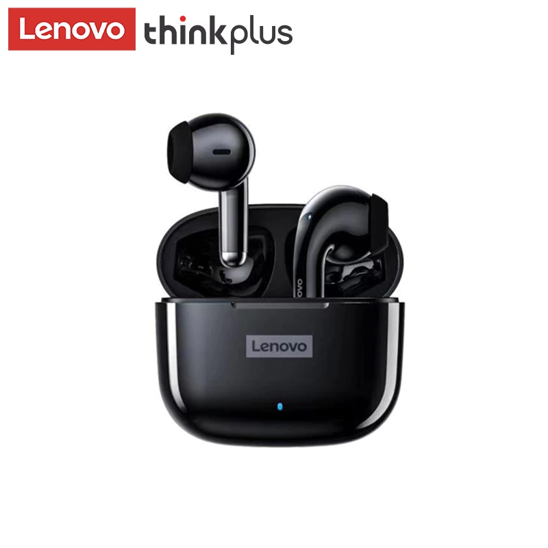 Lenovo LP40 True Wireless Bluetooth Earphone Mini Earbuds TWS - Hitam