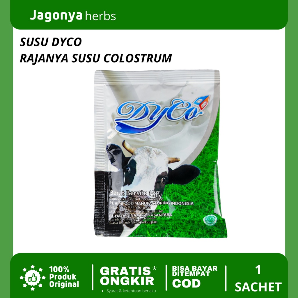 

Susu Kolostrum Original Dyco Colostrum 1 Sachet