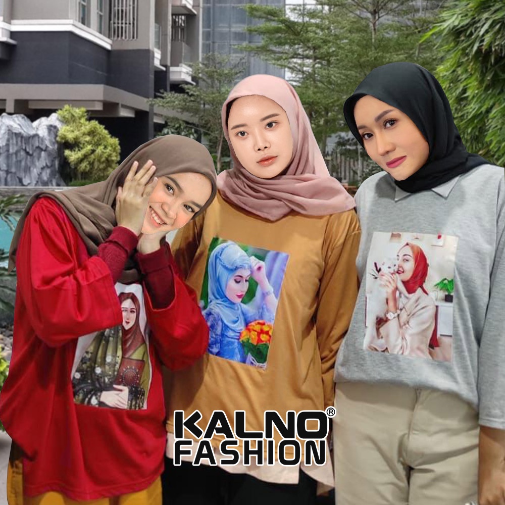 ATASAN WANITA DEWASA JUMBO BLUSH OVERSIZE / BAJU KAOS PRINT SABLON  PJ002 / OUTFIT WANITA TERBARU KEKINIAN