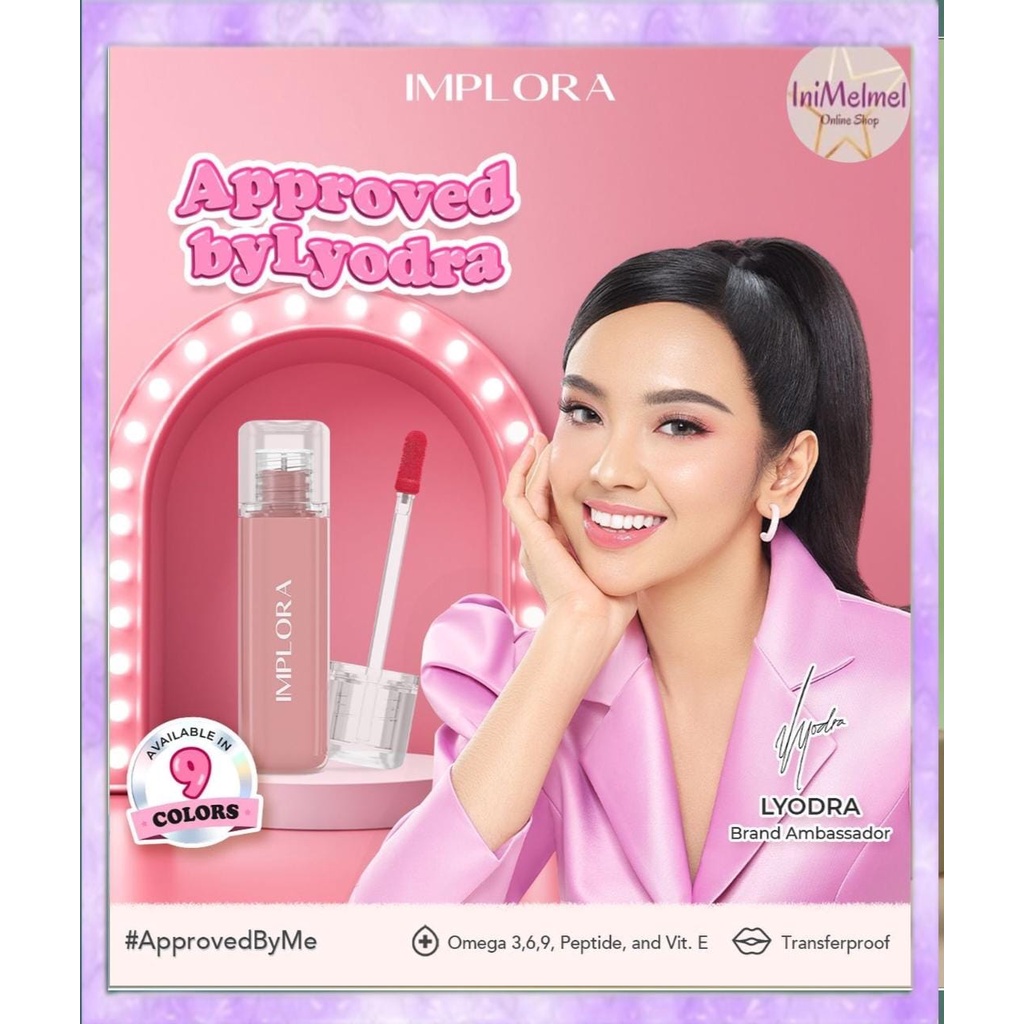 Jual IMPLORA Jelly Tint LipTint Jelly 5 ML Shopee Indonesia