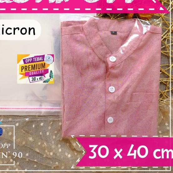 

Plastik Opp Lem 30X40 Cm Tebal 40 Micron / Plastik Opp Seal Premium - 30x40-40s
