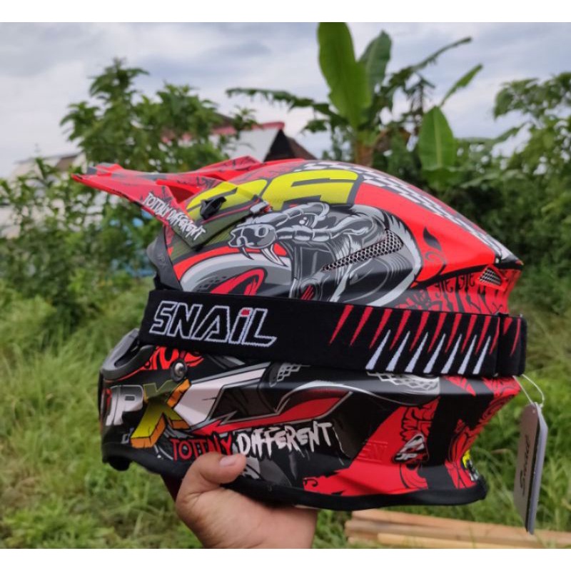 HELM JPX CROSS X16 PAKET GOGLE