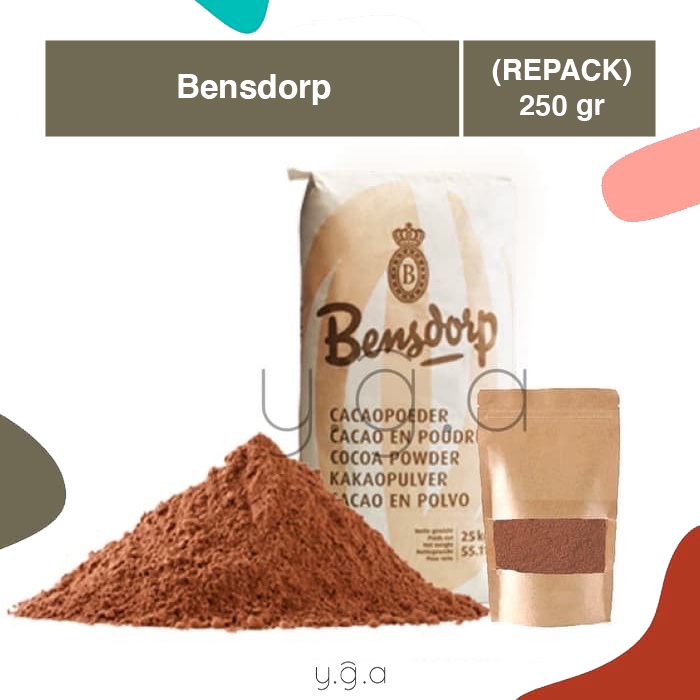 

Bensdorp Cocoa Powder (REPACK) 250gr / Susu Coklat Bubuk