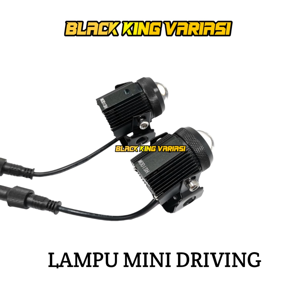 Lampu Tembak Laser D2 24 Watt Lampu Laser Mini Driving Laser Gun LED Lampu Mini Driving Motor Mobil Foglamp D2