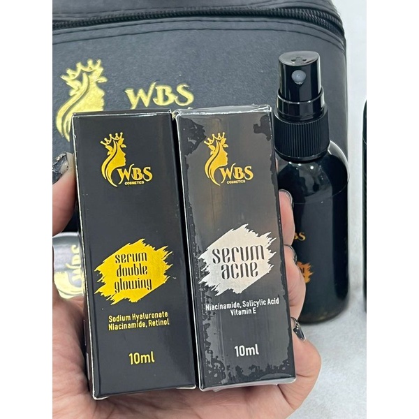 Serum WBS Cosmetics//Serum Double Glowing//Serum Acne