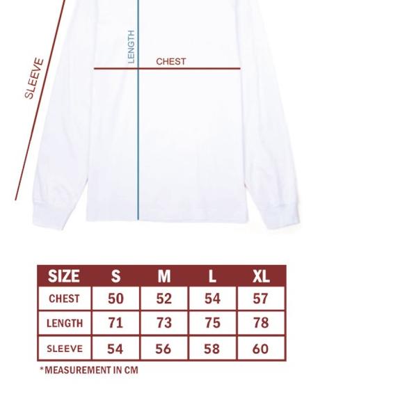 Morwick Kaos Lengan Panjang WFAW Putih - L