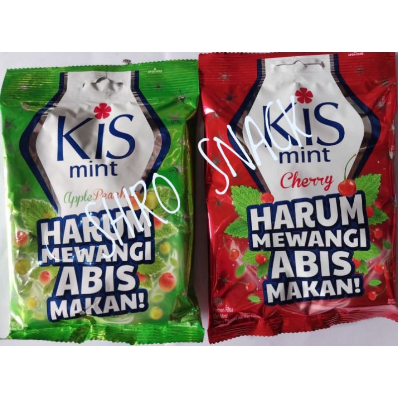 

Permen Kis.KIS MINT.Cherry,Barley,Apple Peach.